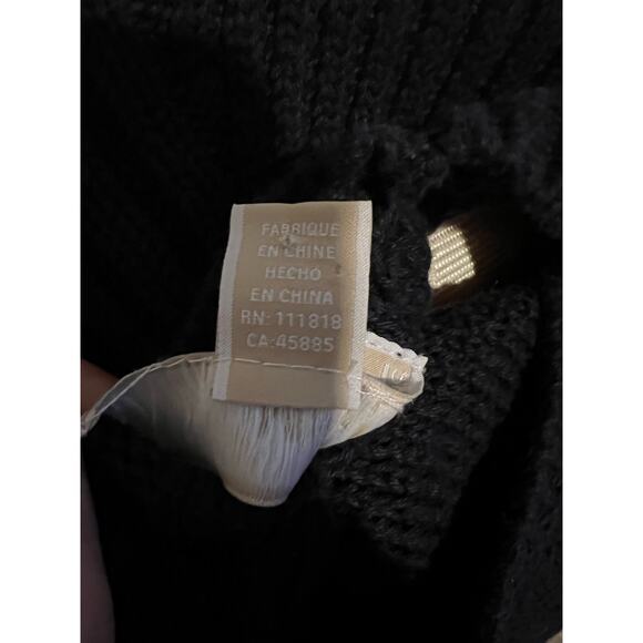 Michael Kors Long Sleeve Studded Crewneck Sweater Medium - Picture 7 of 7